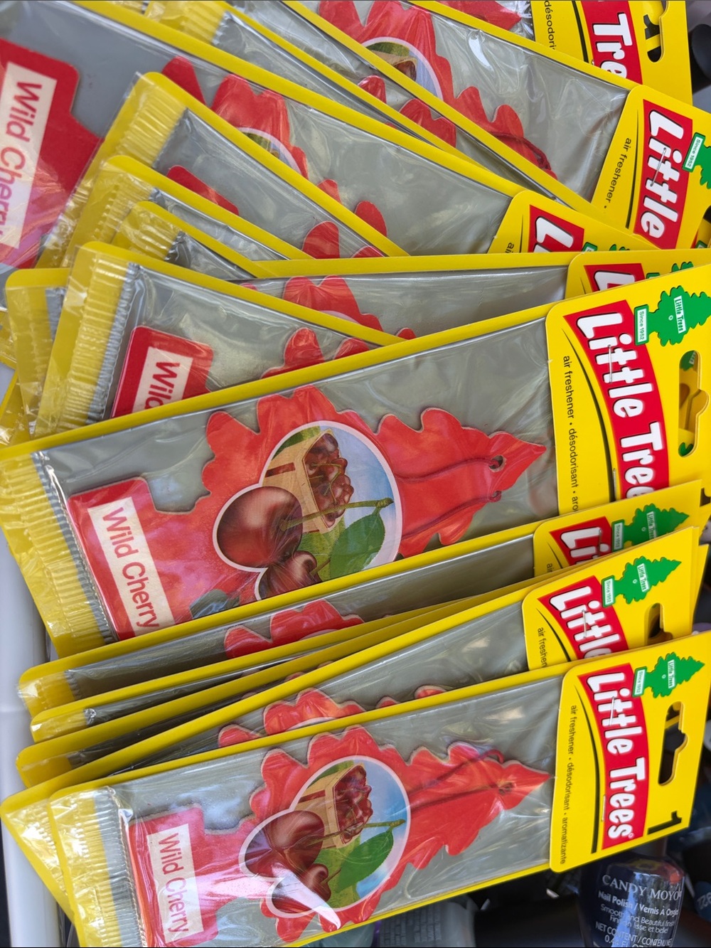 20 - Wild Cherry Red Car Air Freshener - Pack